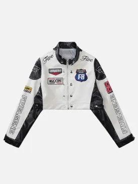 AlanBalen® - Ambition Motorcycle Crop Jacket