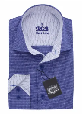 Blue RGB Sport Fit Casual Shirt