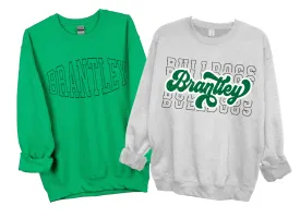 Brantley Bulldogs Sweatshirts / Multiple Options