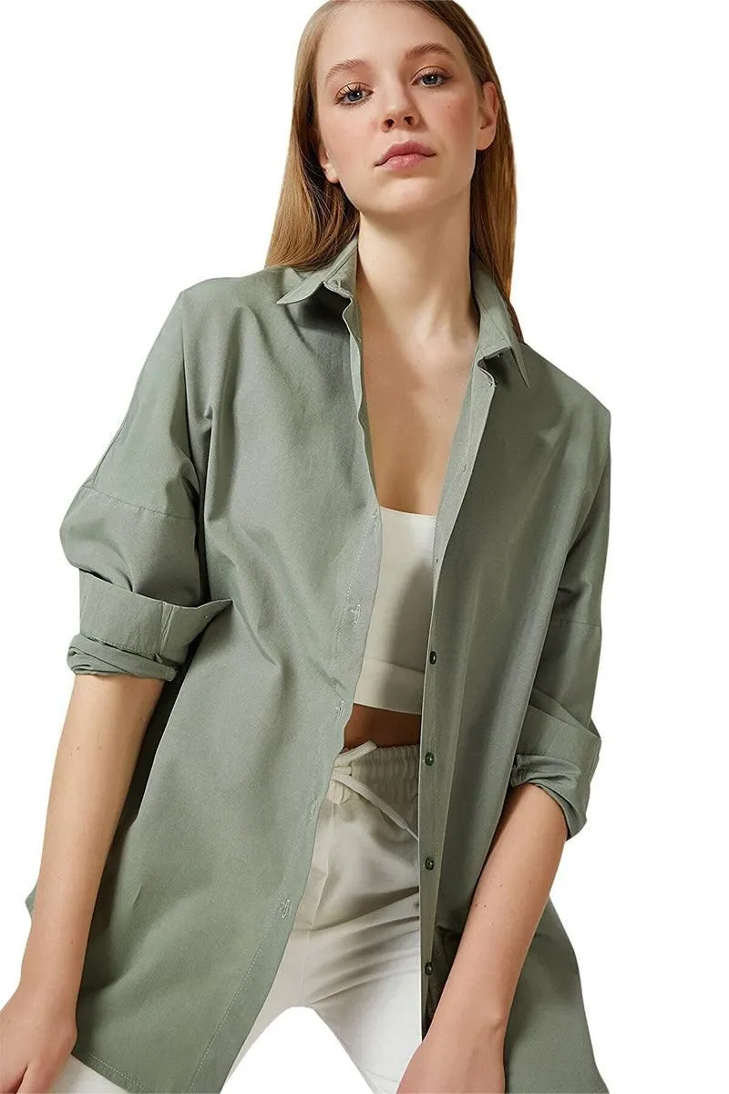 BUTTON DOWN BASIC DAILY WOMEN SHIRTS