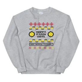 Christmas Pizza Unisex Sweatshirts