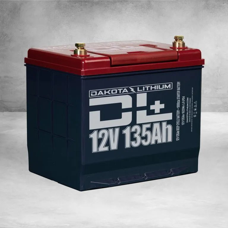 Dakota Lithium DL 12v 135ah Dual Purpose 1000CCA Starter Battery