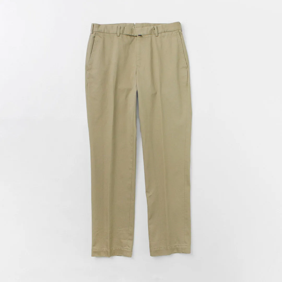 D.C.WHITE / Cotton twill regular silhouette chinos