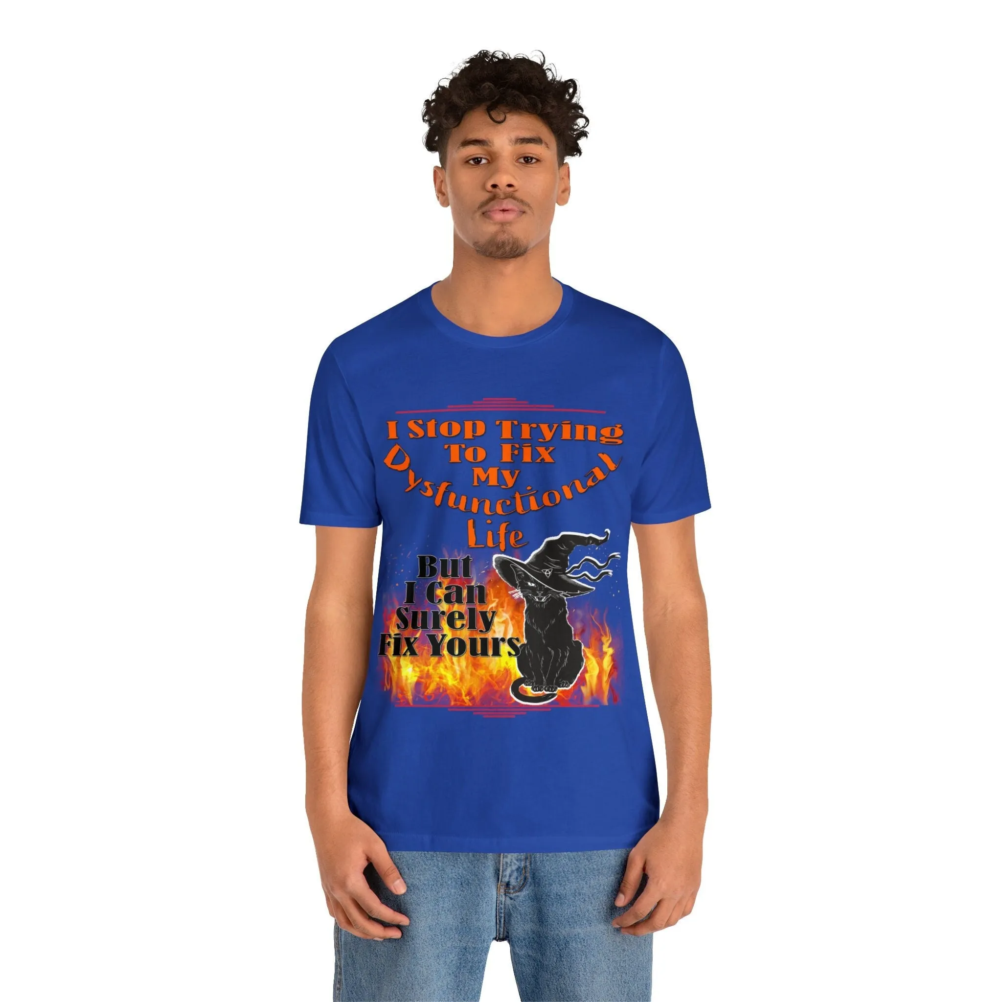 Dysfunctional T-shirt-Dysfunctional shirt-Cat lovers t-shirts-custom t shirt unisex gift vintage Clothing Apparel tees