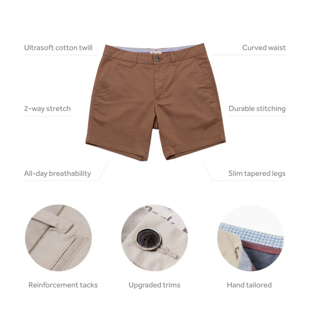 Feel Good Shorts in Light Khaki