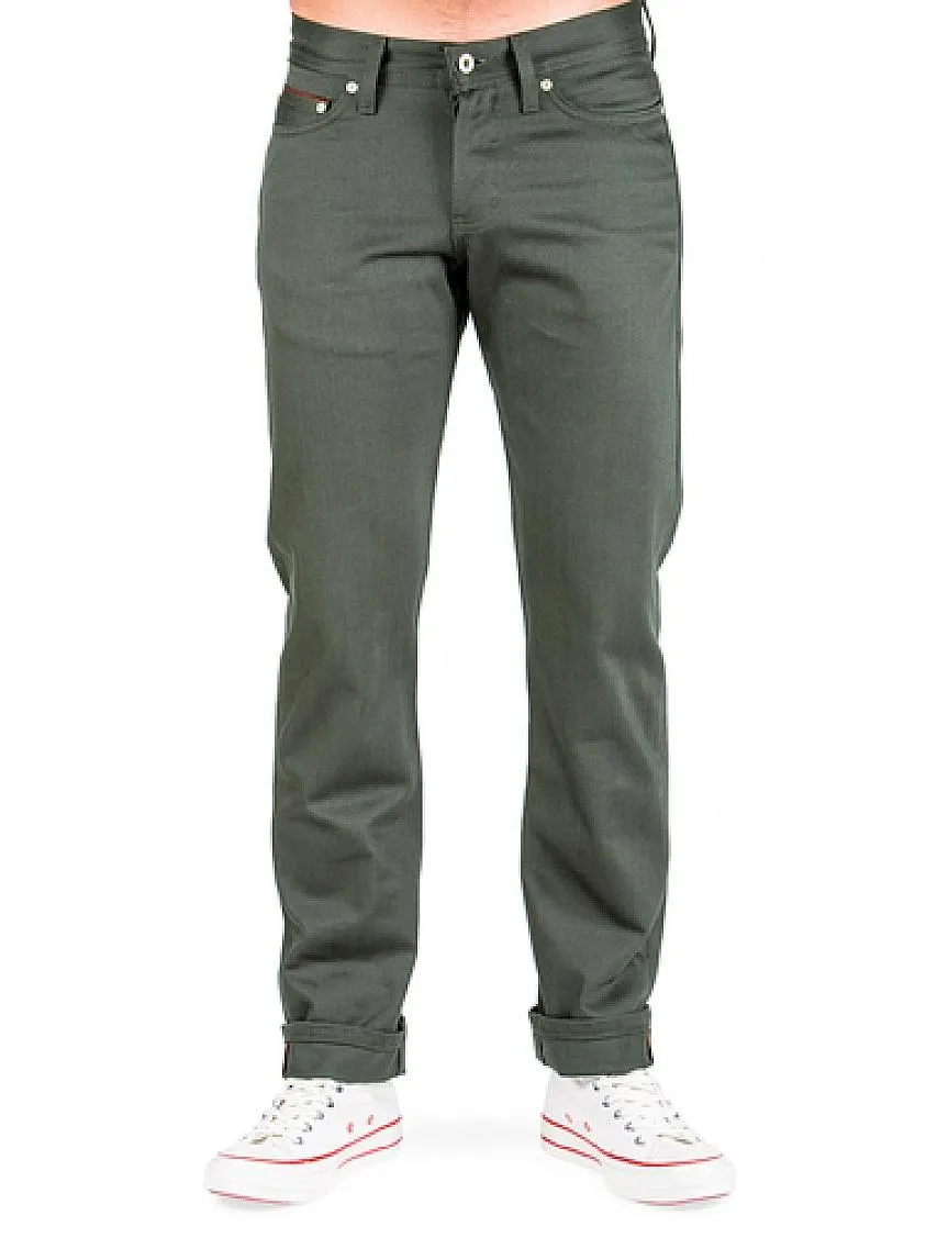 Forest Selvedge Chino Pants