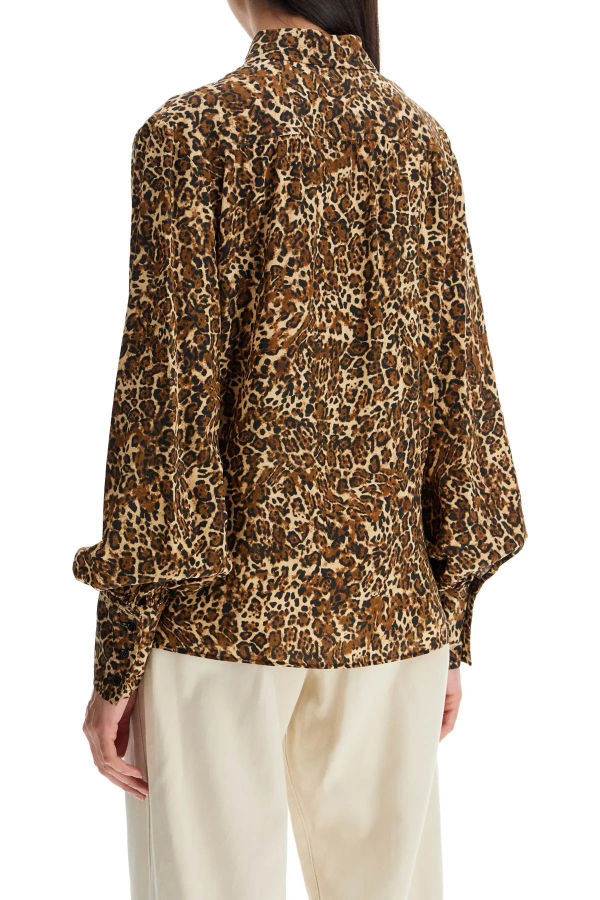 "teysa silk leopard print CH0133FB B4J07I LEOPARD