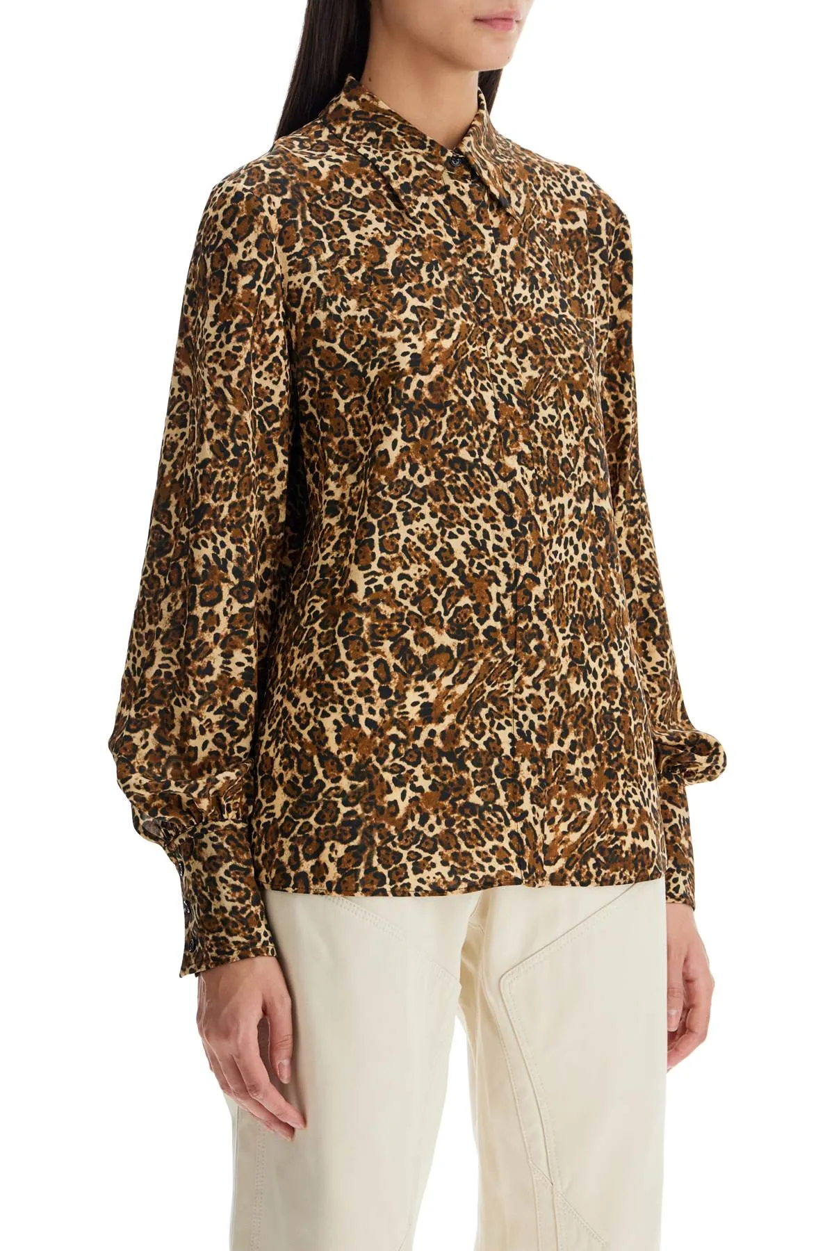 "teysa silk leopard print CH0133FB B4J07I LEOPARD